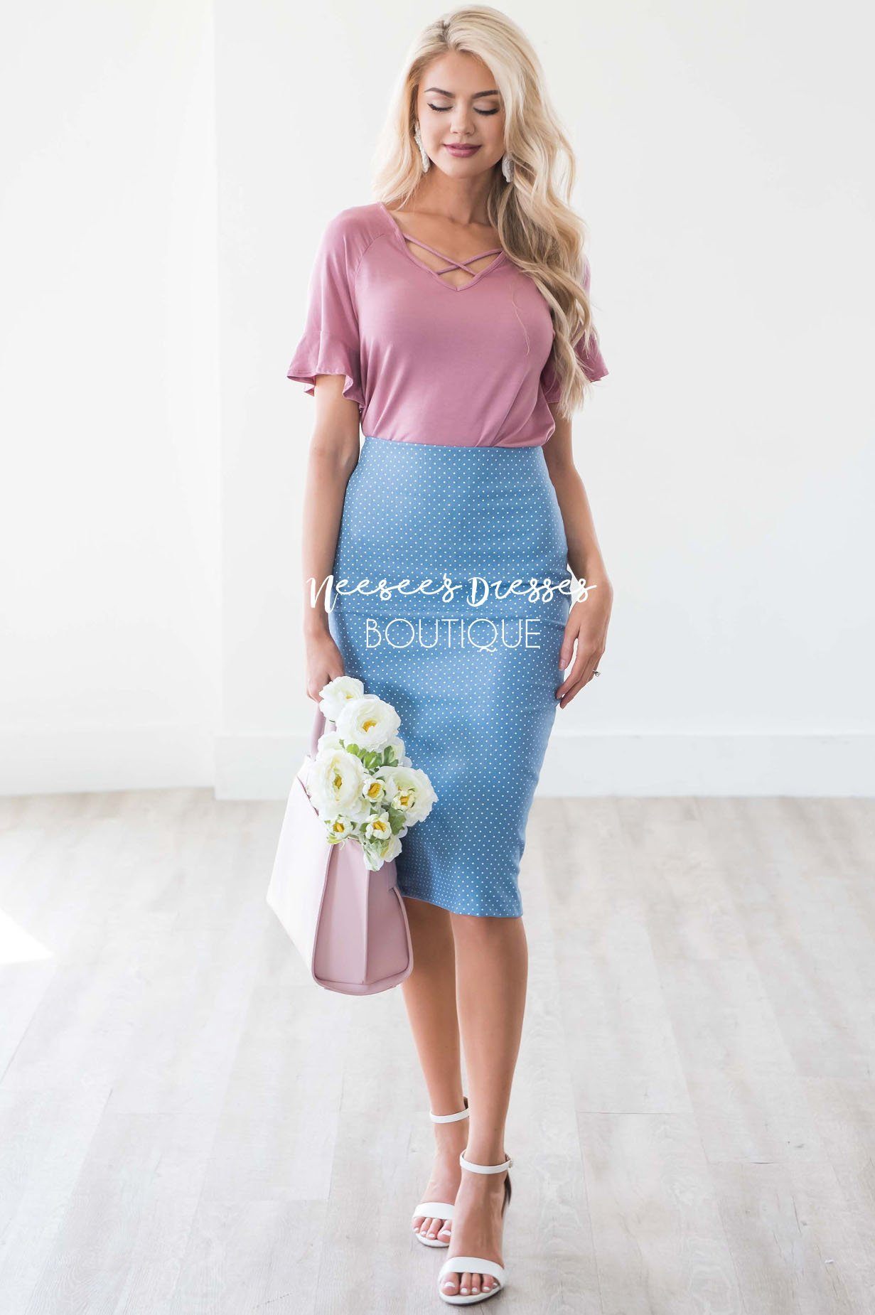 Wish Me Luck Polka Dot Skirt Skirts vendor-unknown