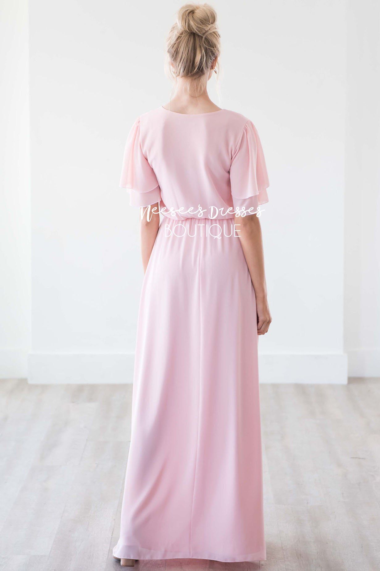The Chloe Chiffon Maxi Dress Modest Dresses vendor-unknown