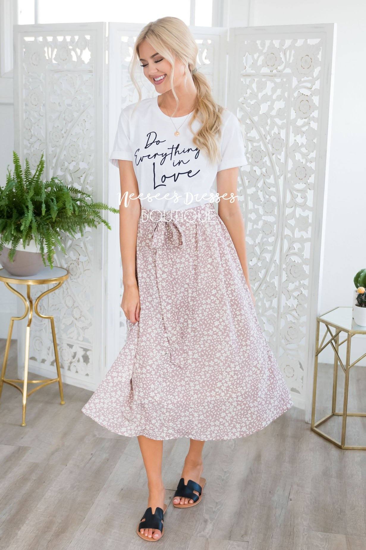 It's All in the Details Skirt Modest Dresses vendor-unknown