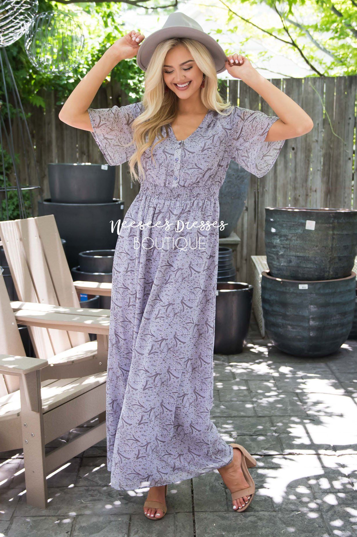 The Mellie Modest Dresses vendor-unknown