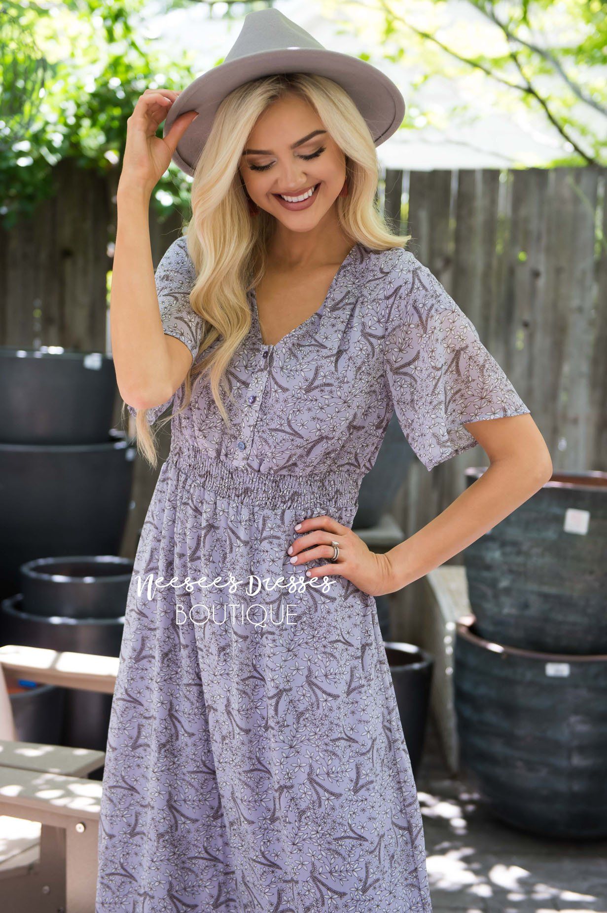 The Mellie Modest Dresses vendor-unknown