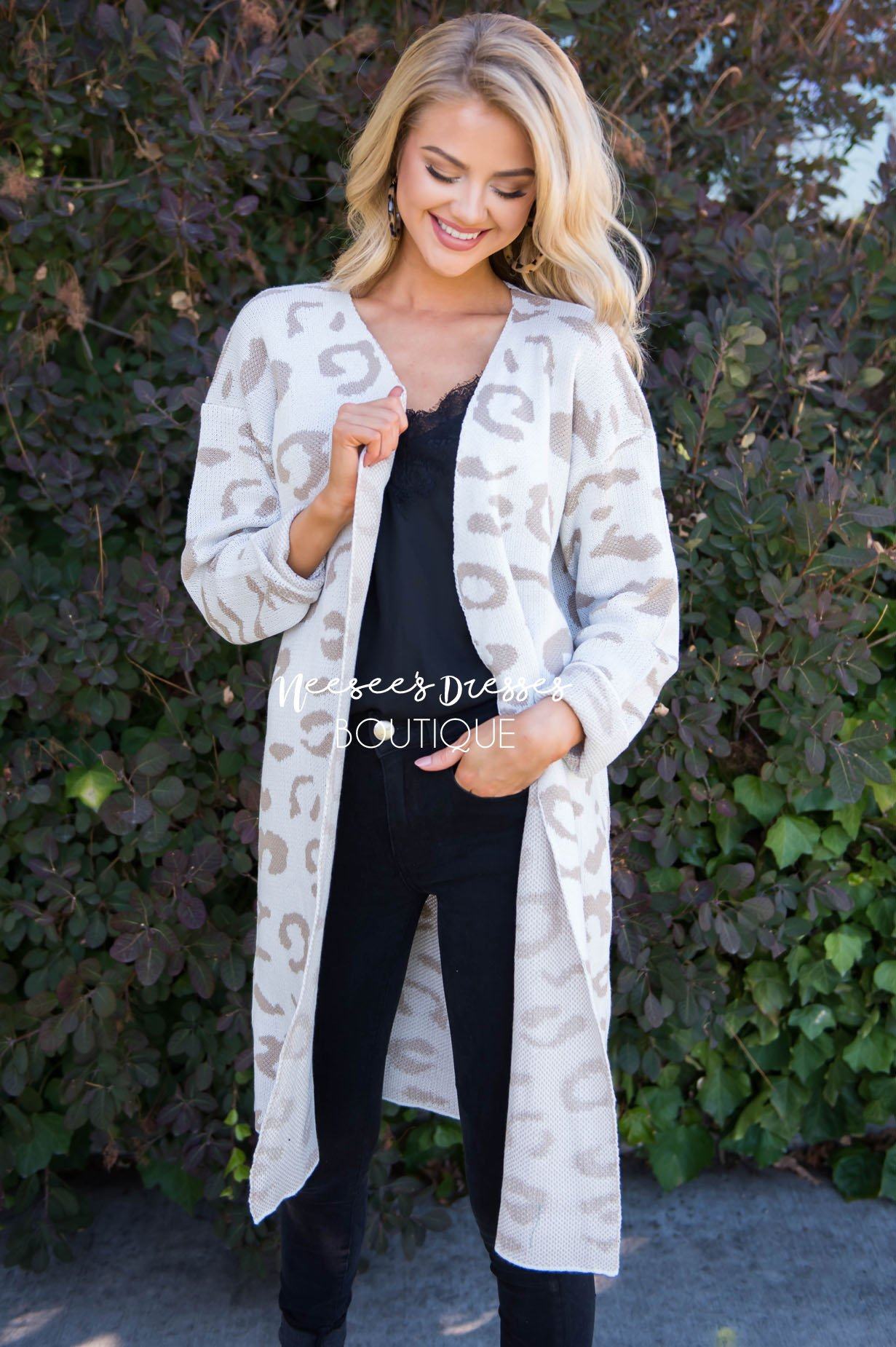 Live Your Best Life long cardigan sweater Tops vendor-unknown
