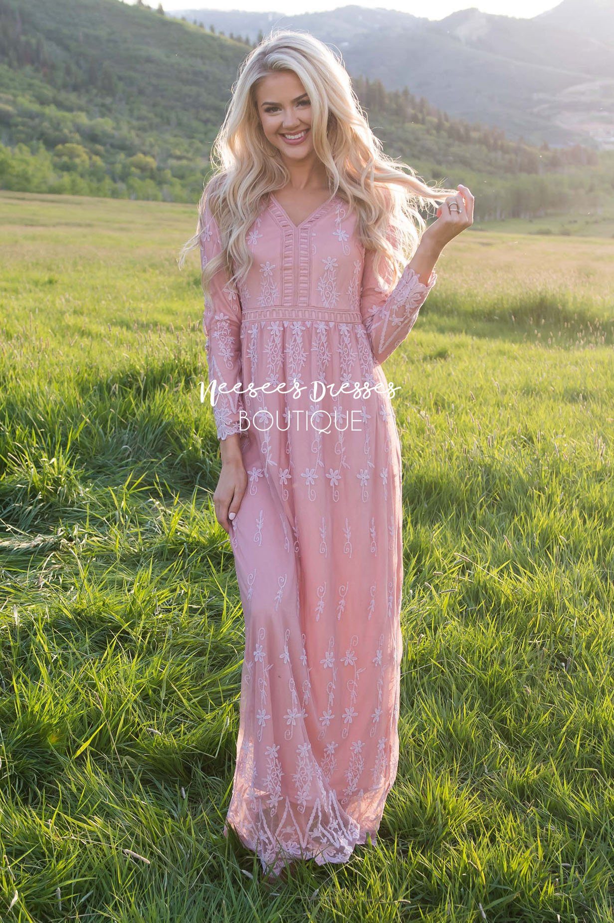 The Jessalyn Modest Dresses vendor-unknown