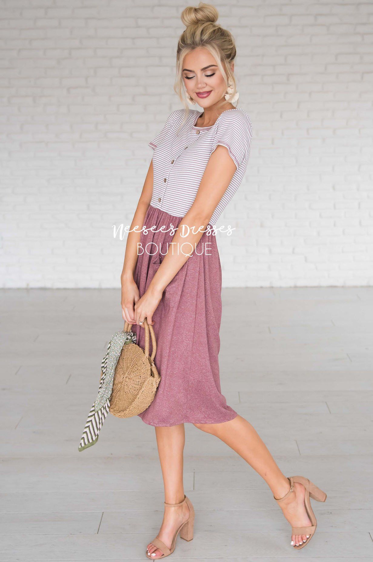 The Avery Modest Dresses vendor-unknown