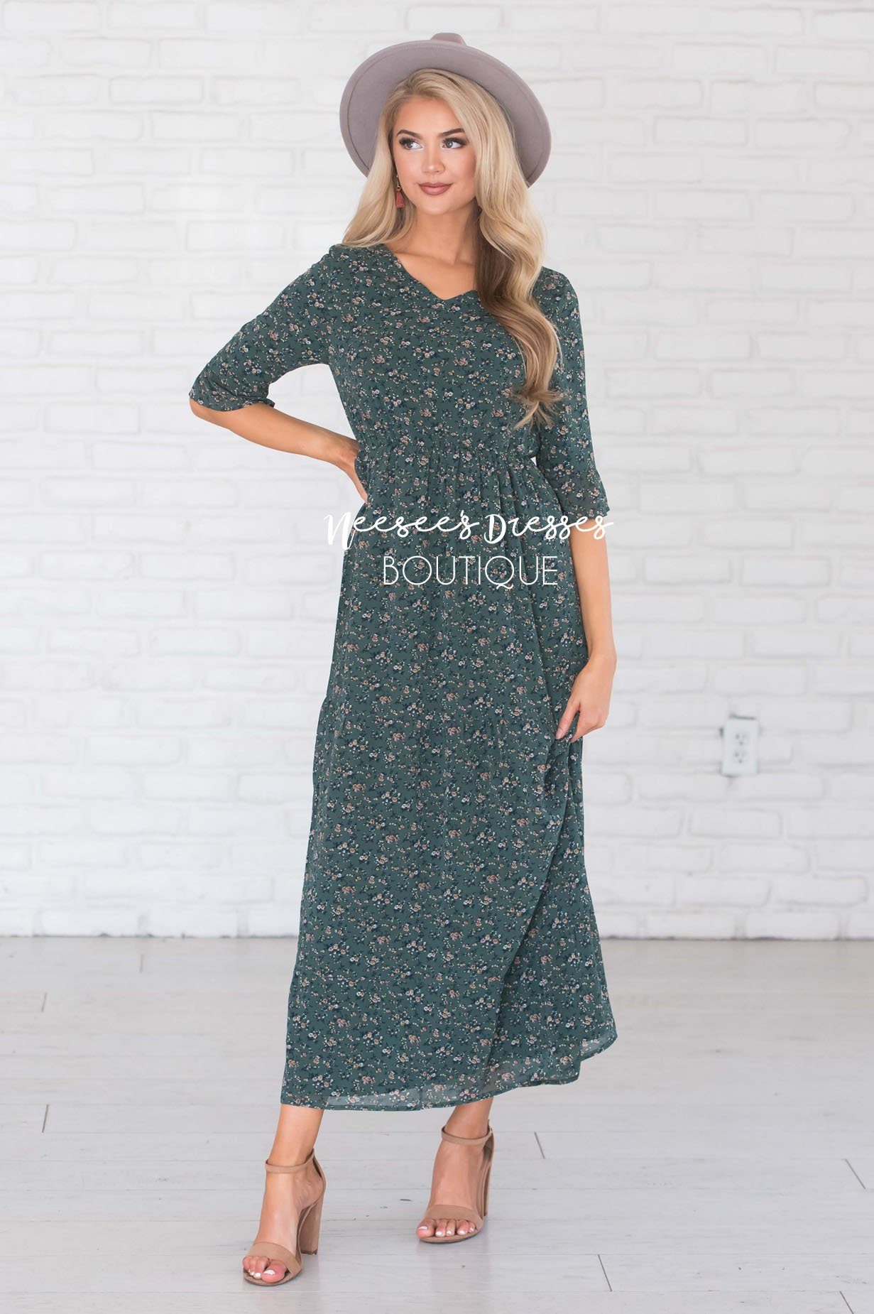 The McKenzie Maxi Dress Modest Dresses vendor-unknown