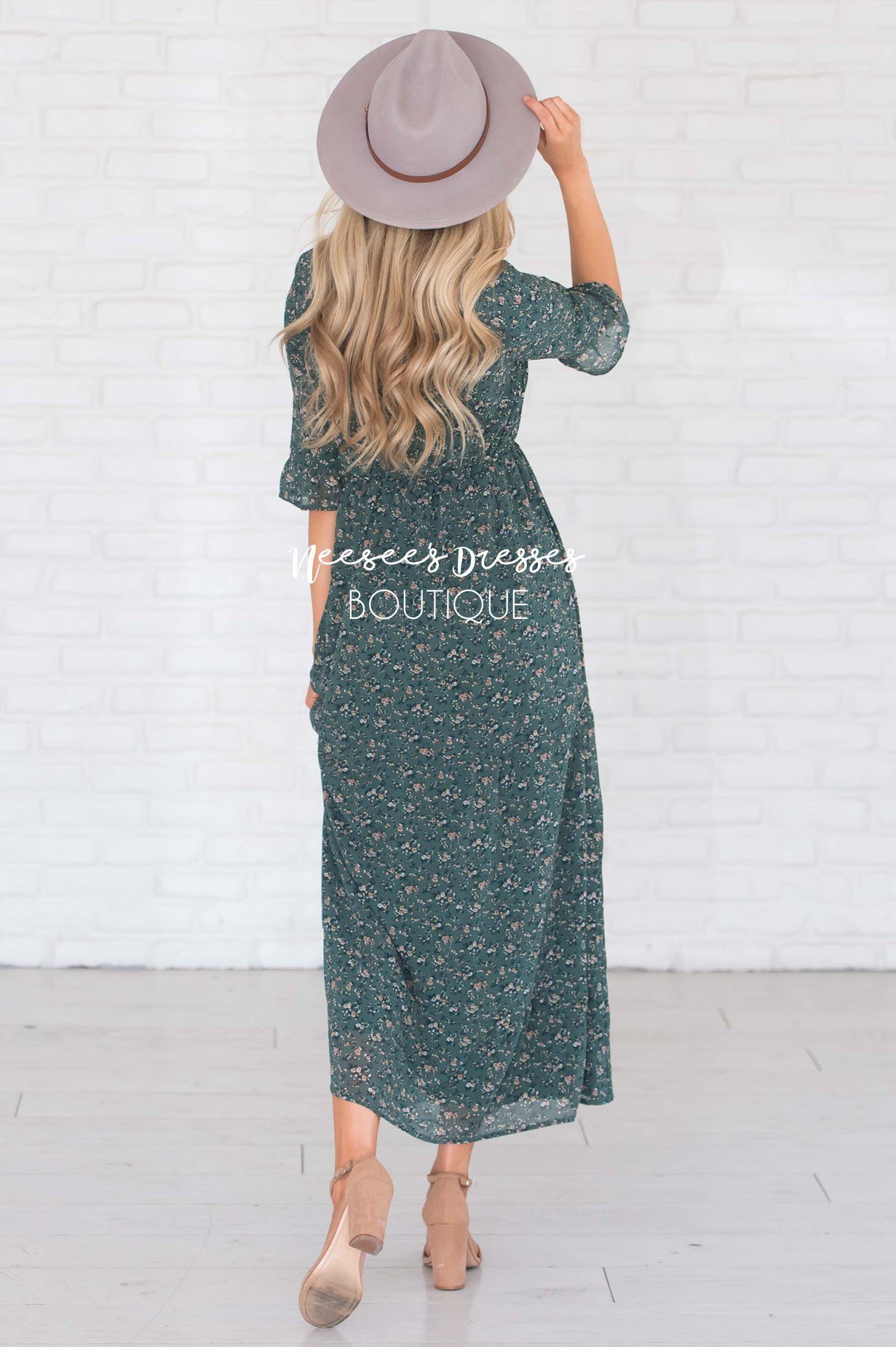The McKenzie Maxi Dress Modest Dresses vendor-unknown
