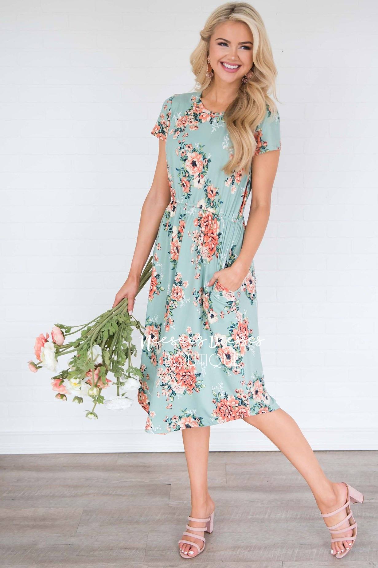 The Santana Modest Dresses vendor-unknown