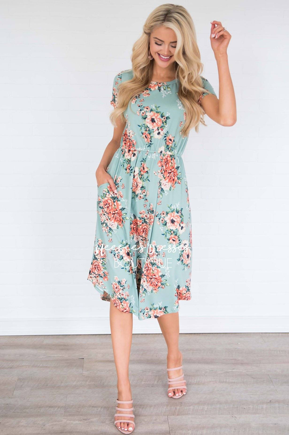 The Santana Modest Dresses vendor-unknown