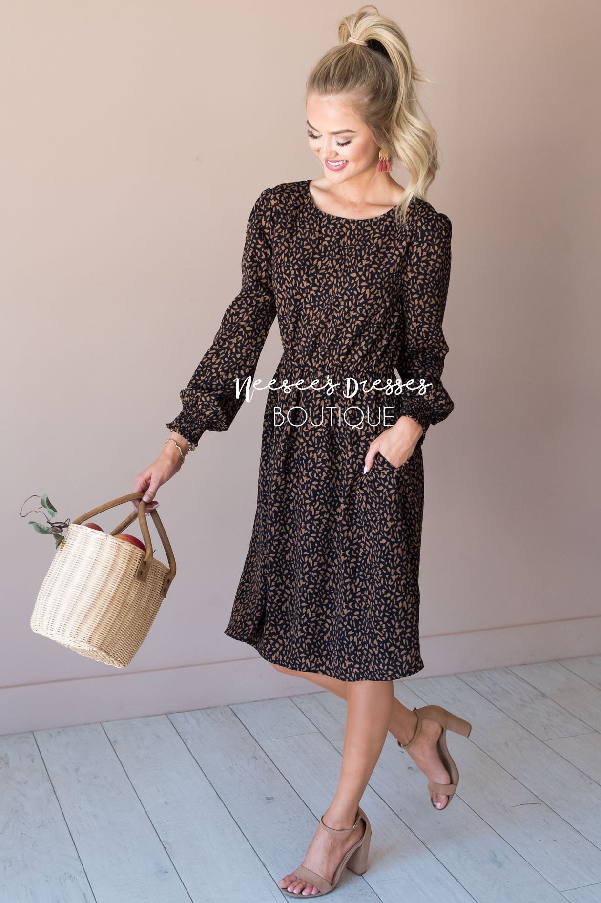 The Cleo Modest Dresses vendor-unknown