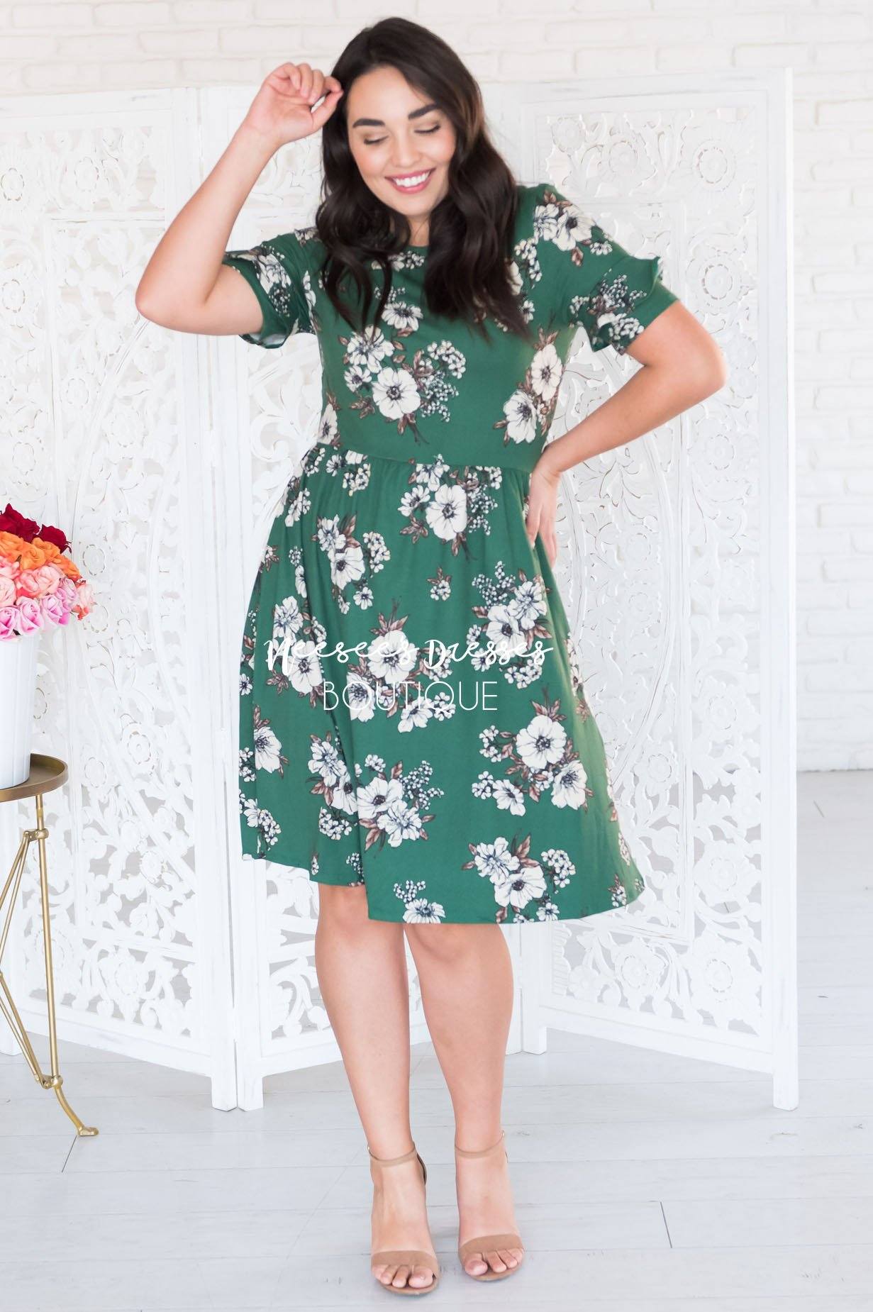 The Nessa Modest Dresses vendor-unknown