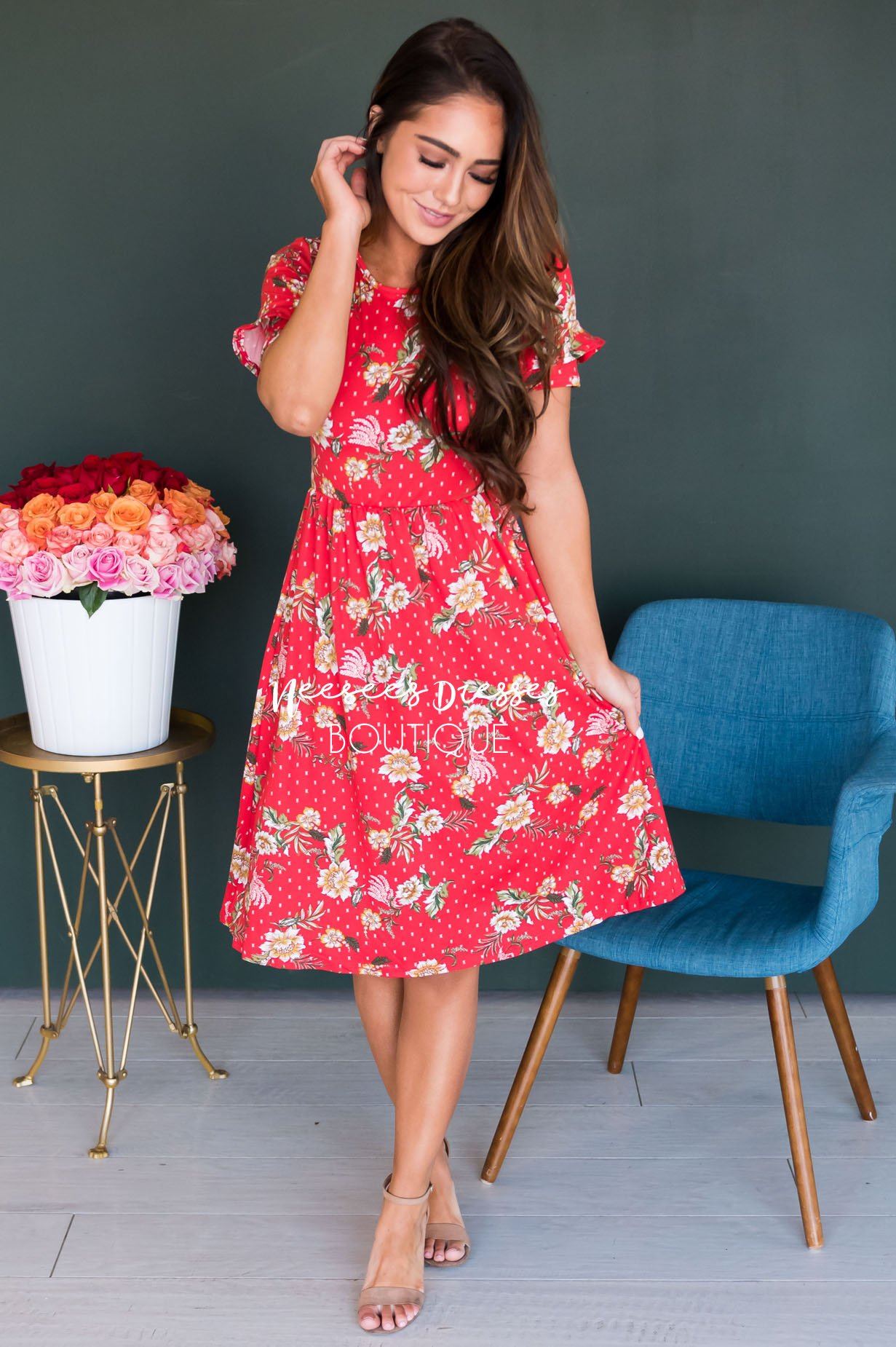 The Nessa Modest Dresses vendor-unknown