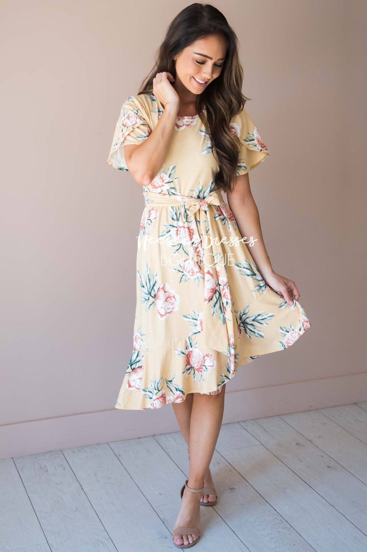 The Joan Modest Dresses vendor-unknown