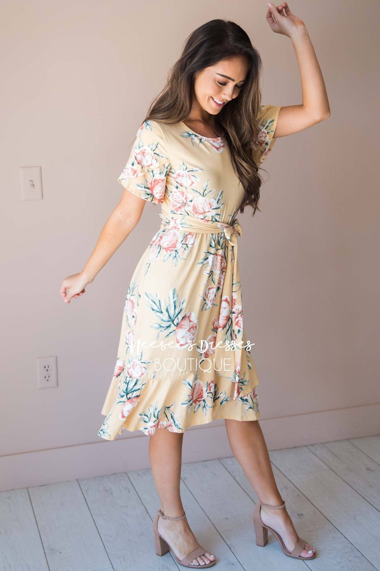 The Joan Modest Dresses vendor-unknown