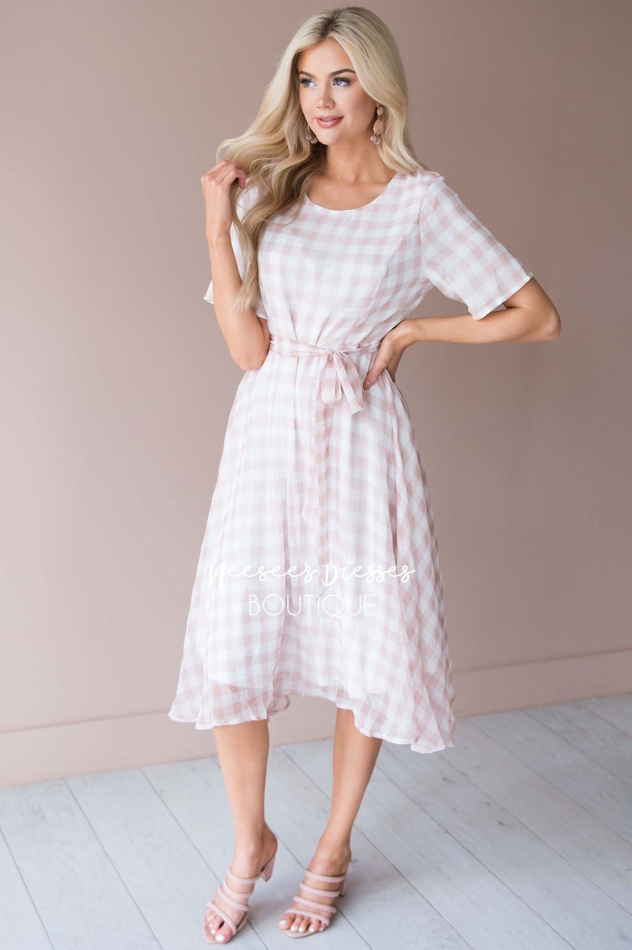 The Alessia Modest Dresses vendor-unknown