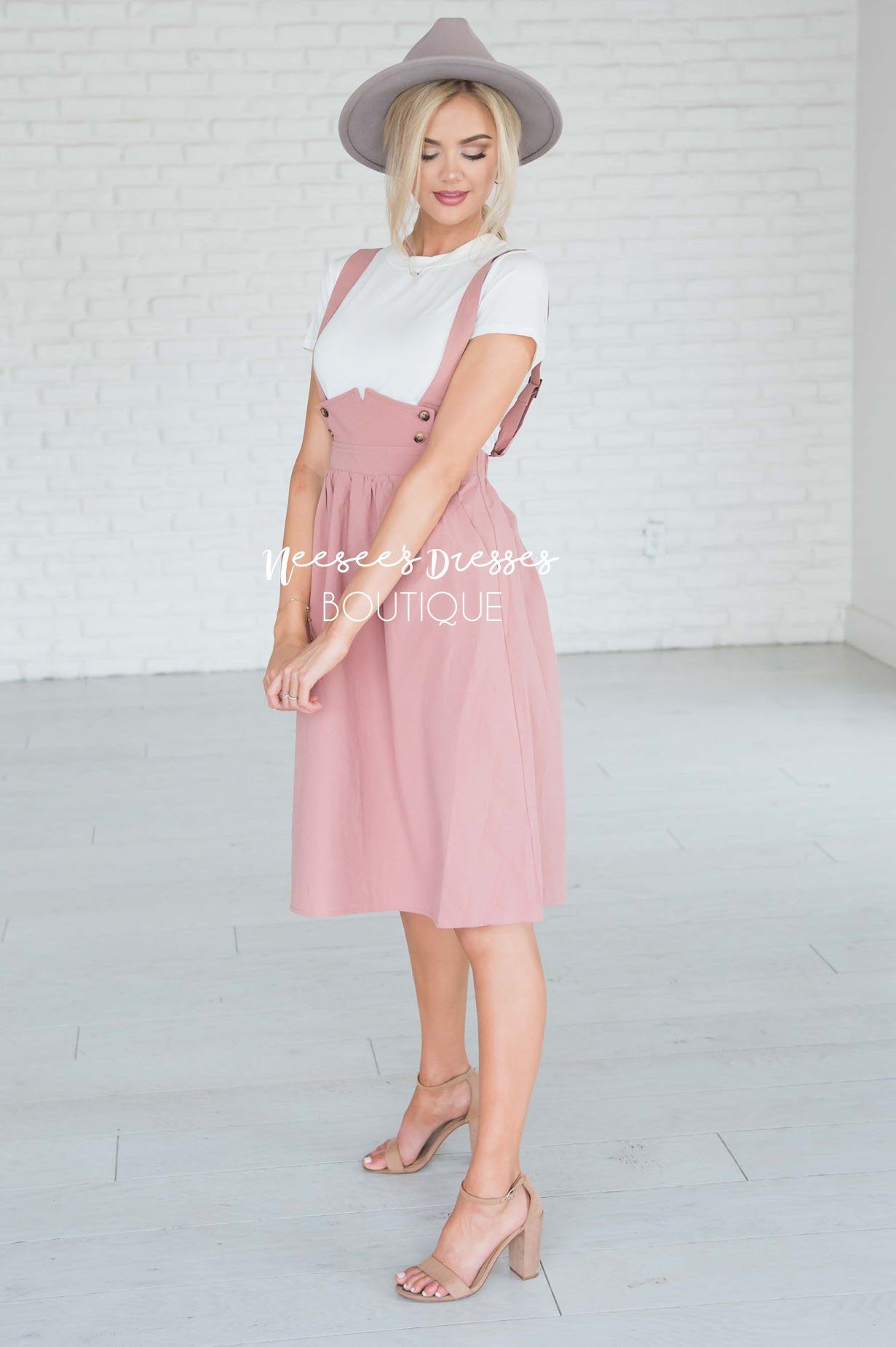 The Autumn Overall Dress Modest Dresses vendor-unknown