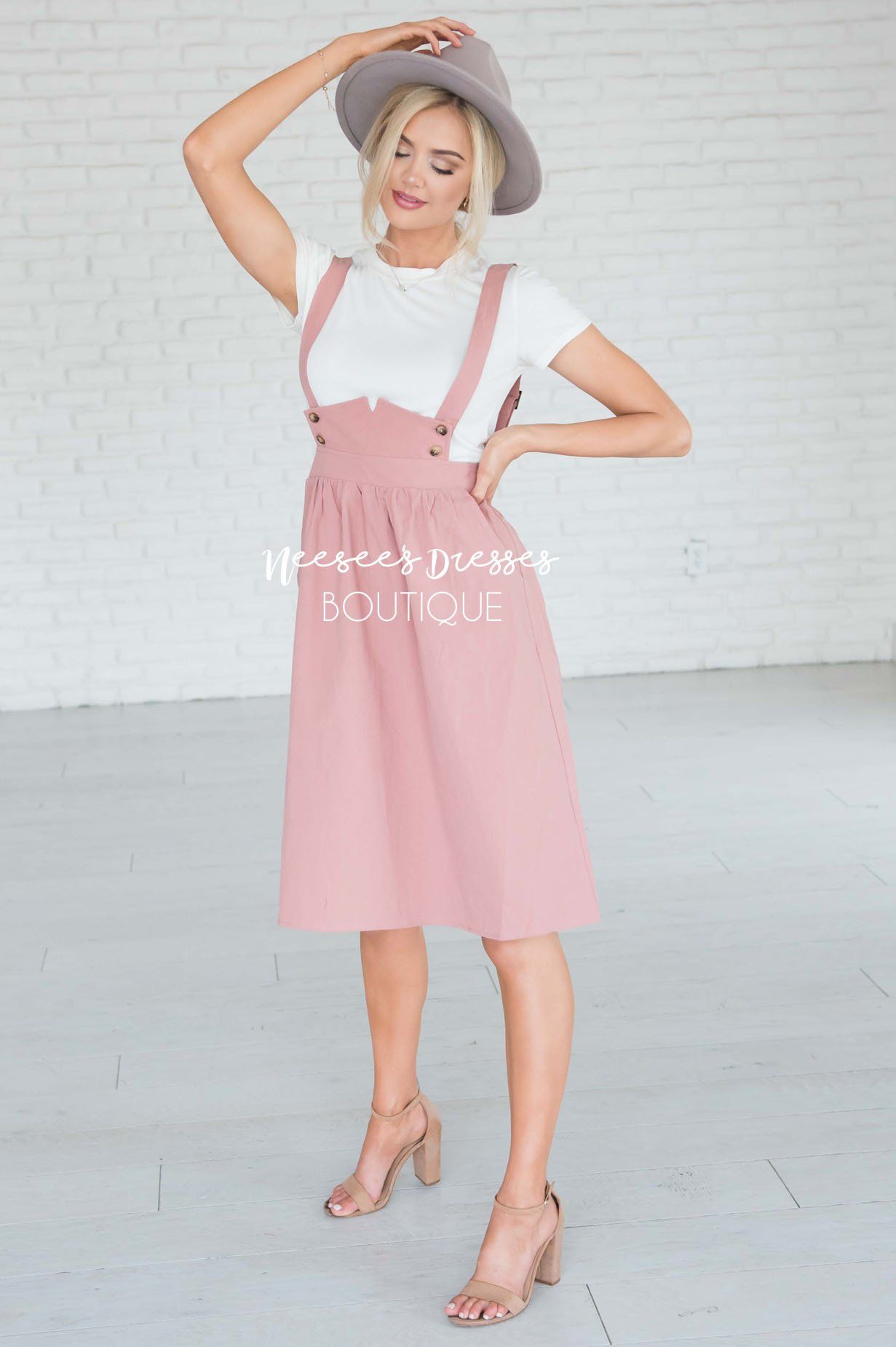 The Autumn Overall Dress Modest Dresses vendor-unknown