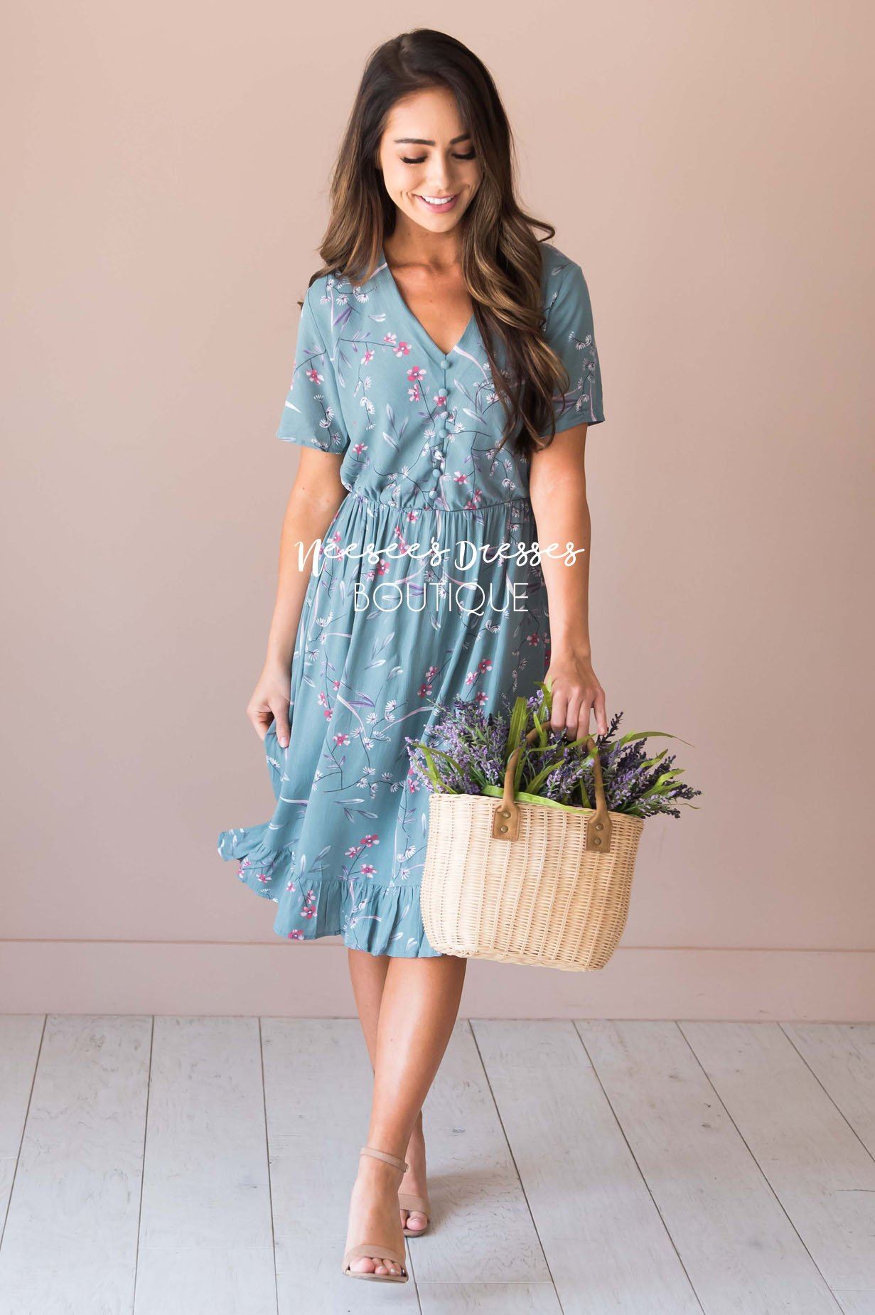 The Ramona Modest Dresses vendor-unknown