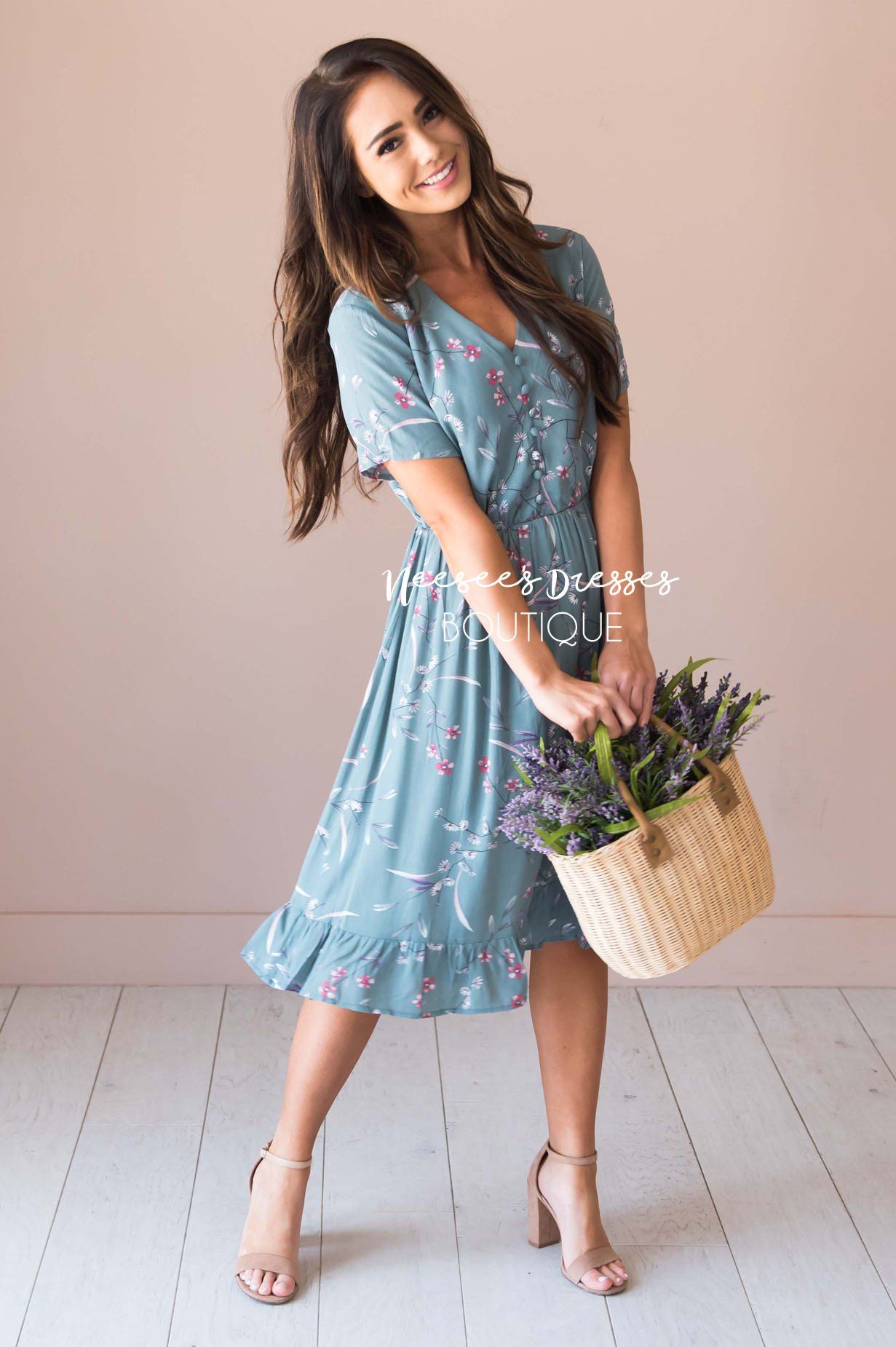 The Ramona Modest Dresses vendor-unknown