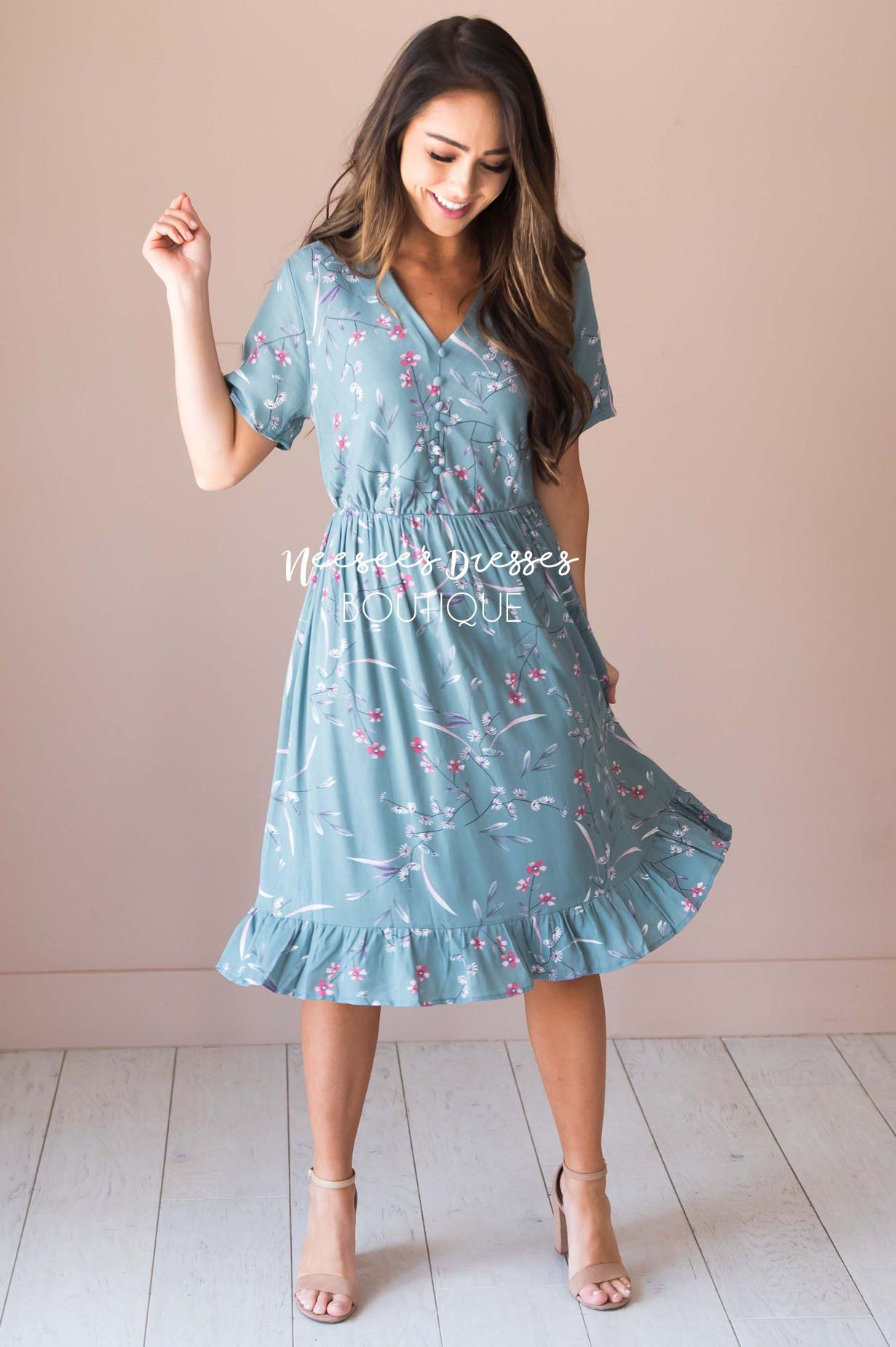 The Ramona Modest Dresses vendor-unknown