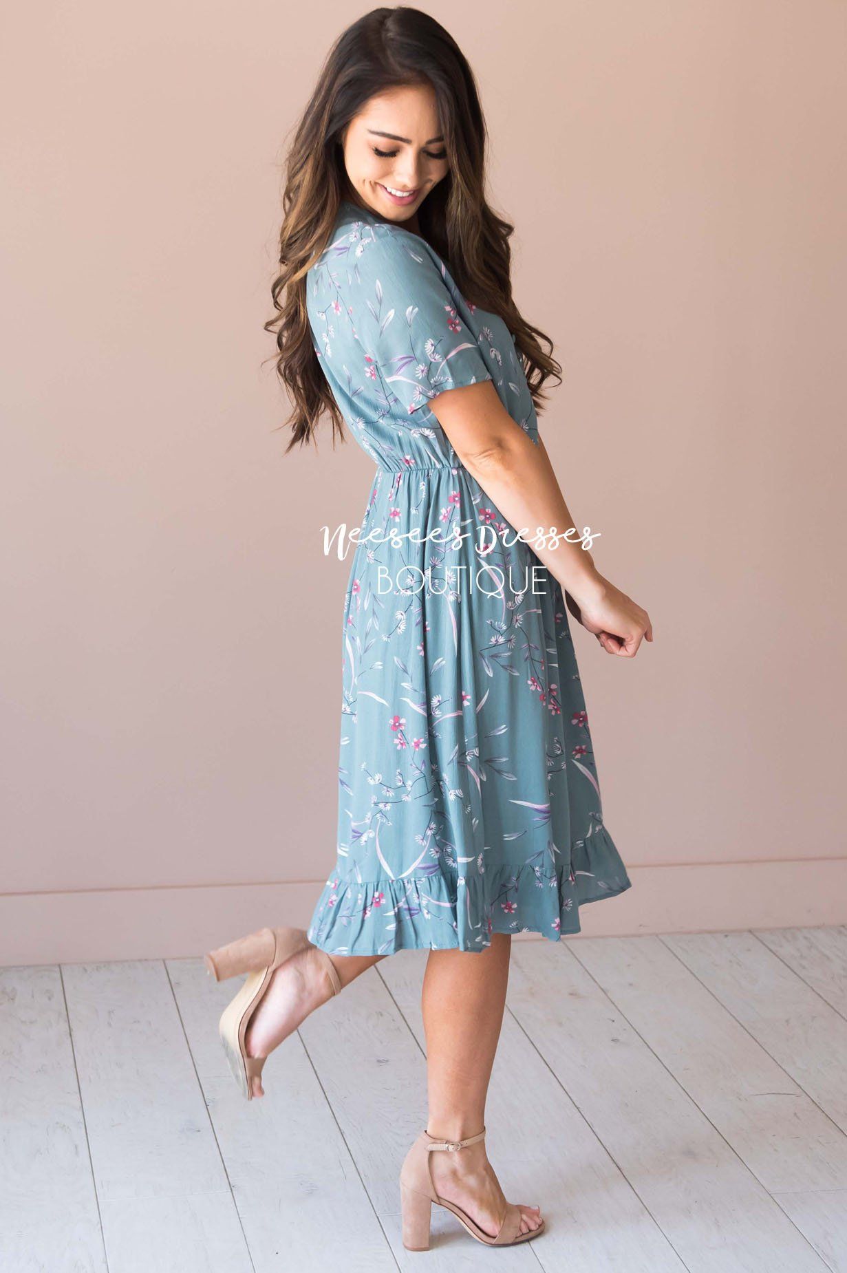 The Ramona Modest Dresses vendor-unknown