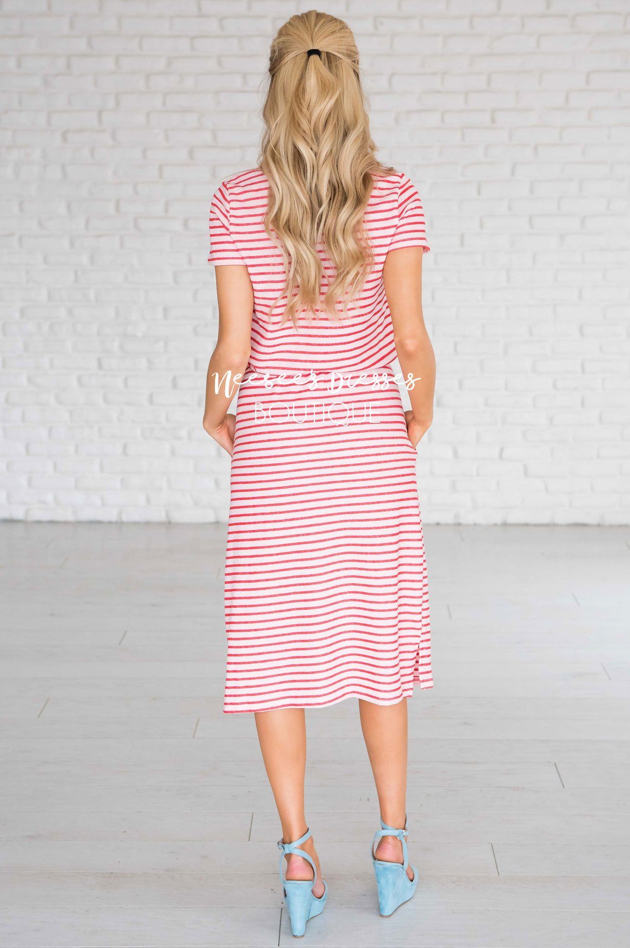 The Brandee Modest Dresses vendor-unknown