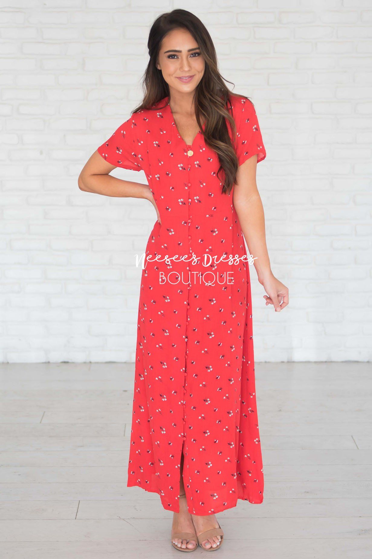 The Marti Modest Dresses vendor-unknown