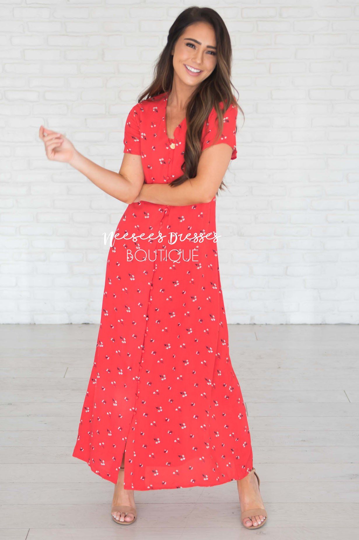 The Marti Modest Dresses vendor-unknown