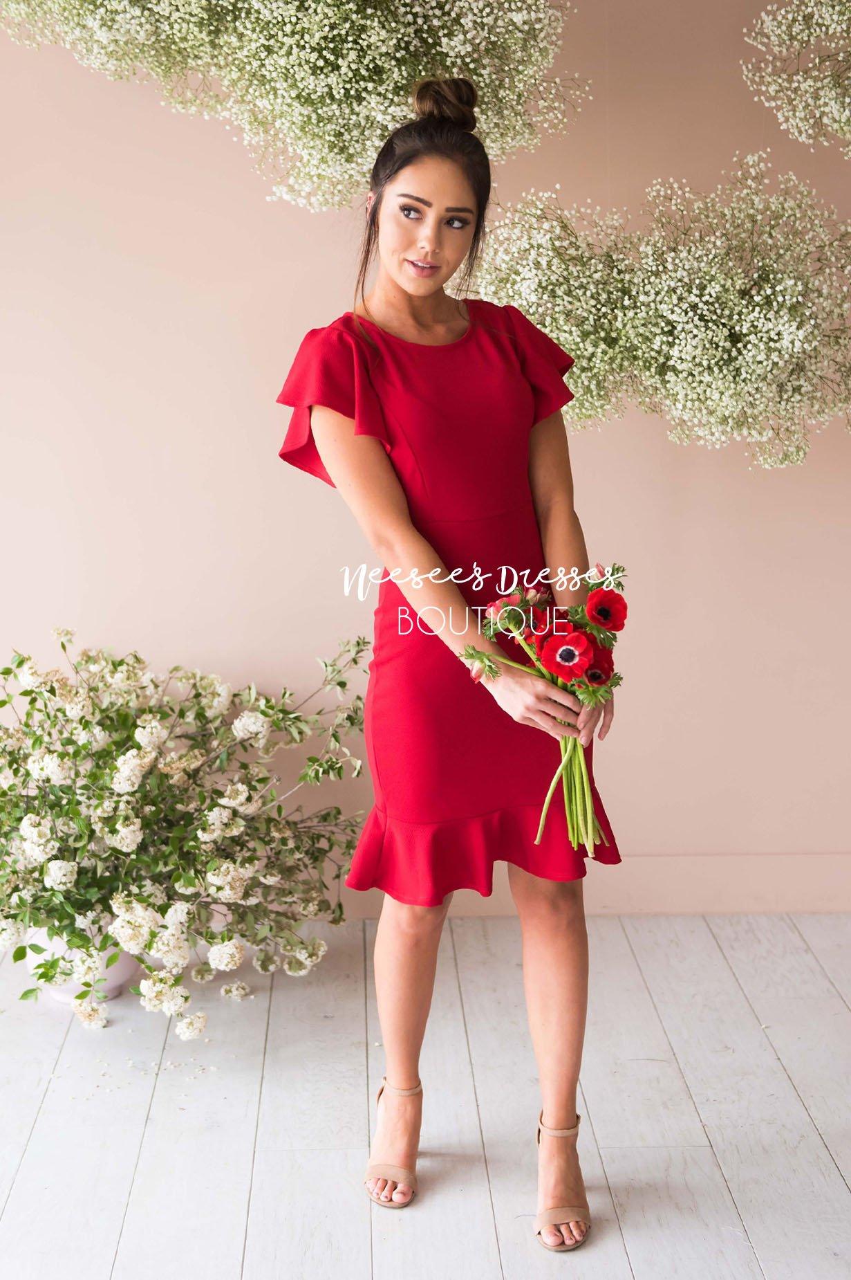 The Brinley Modest Dresses vendor-unknown