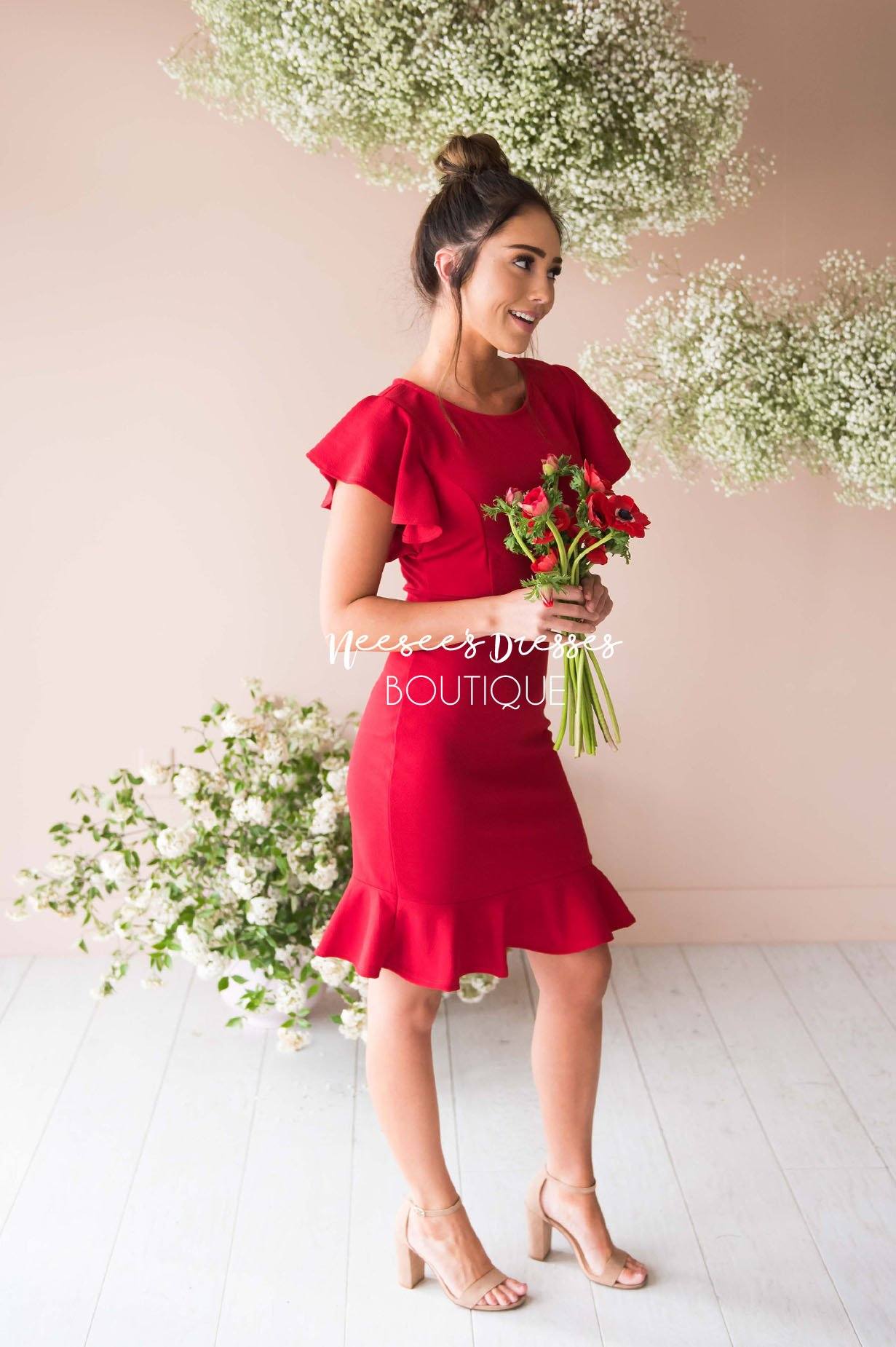 The Brinley Modest Dresses vendor-unknown