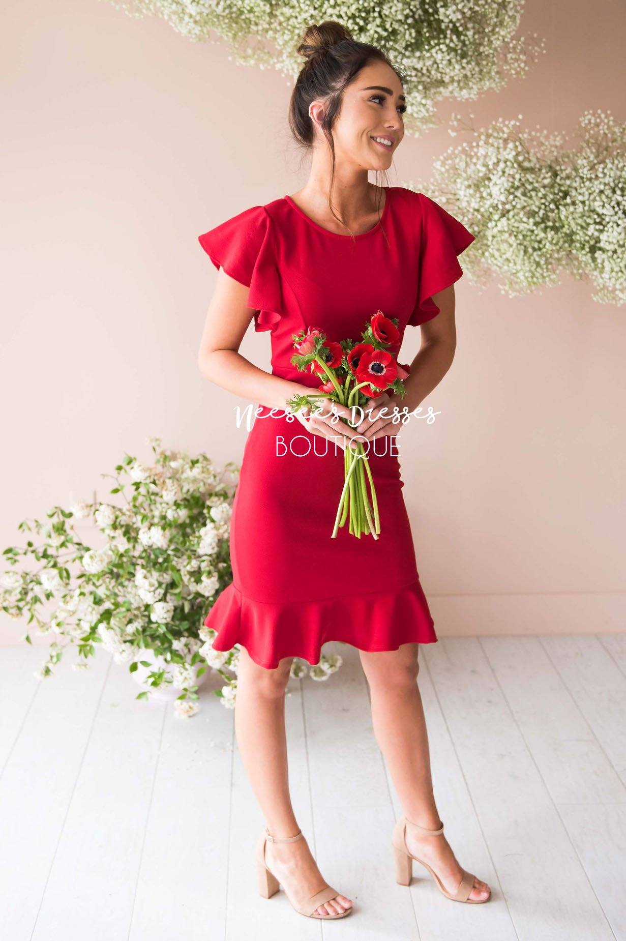 The Brinley Modest Dresses vendor-unknown