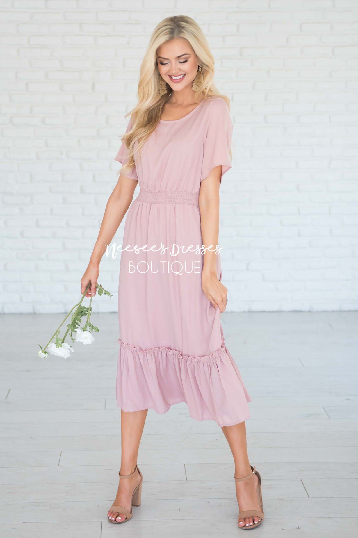 The Brea Modest Dresses vendor-unknown