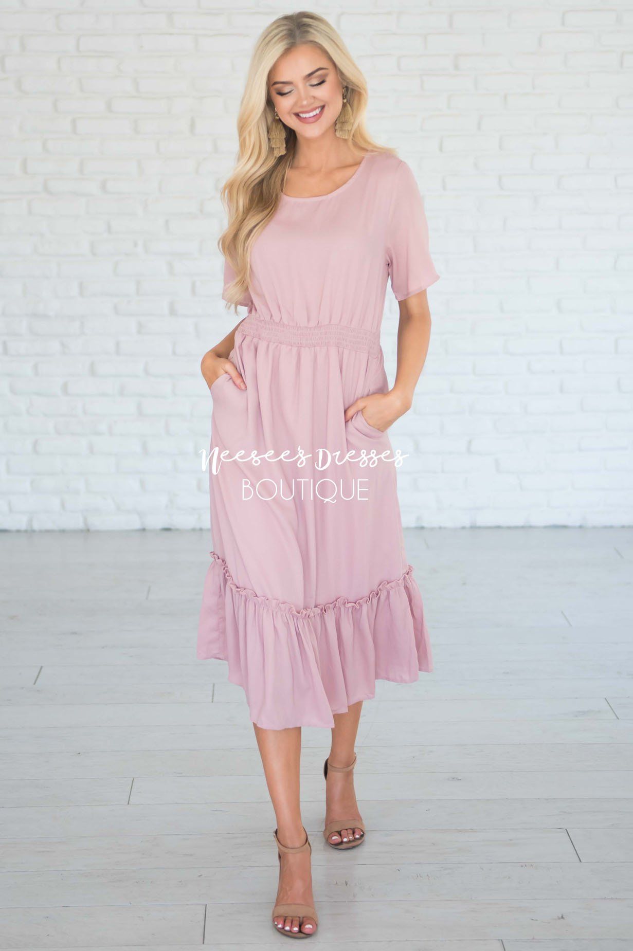 The Brea Modest Dresses vendor-unknown