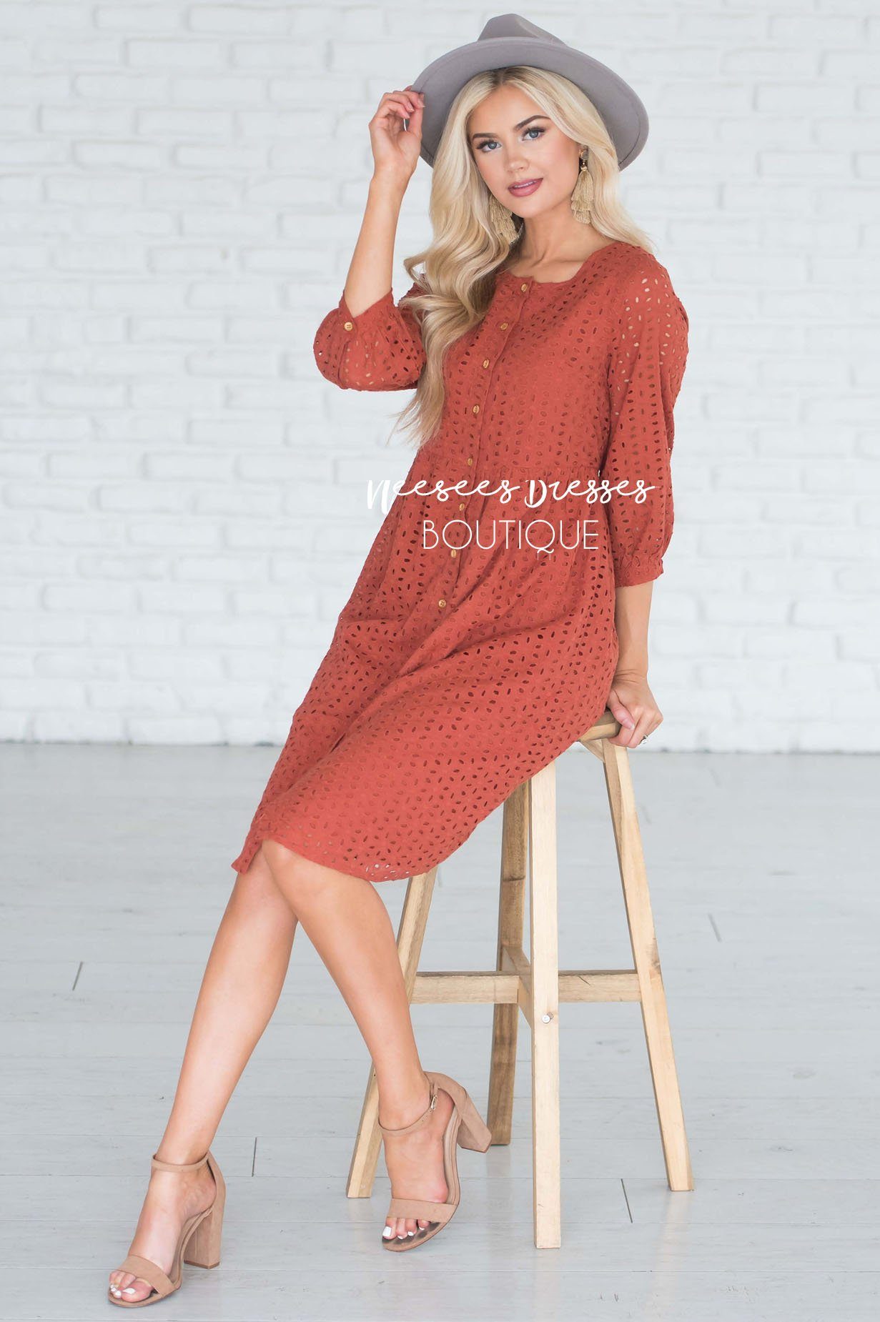 The Maureen Modest Dresses vendor-unknown