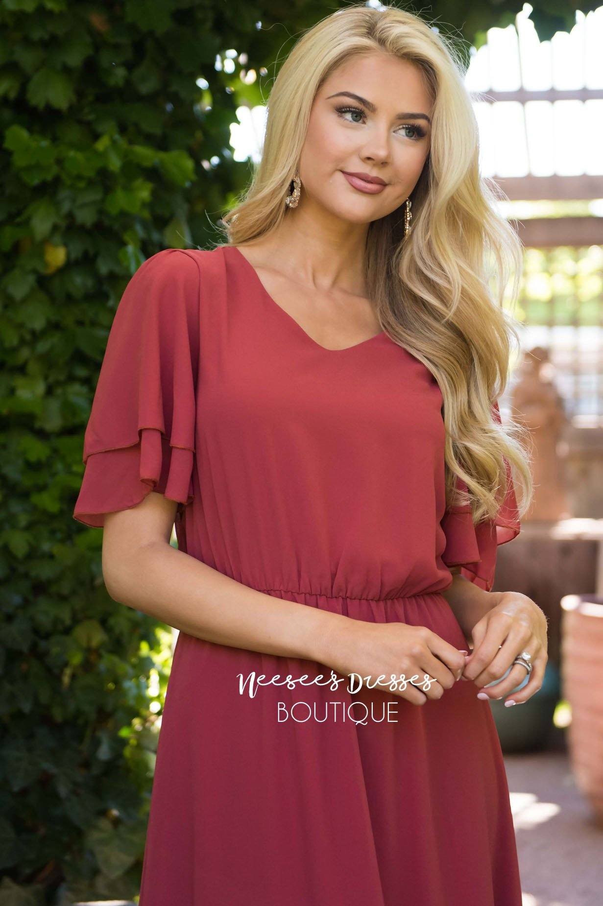 The Chloe Chiffon Maxi Dress Modest Dresses vendor-unknown