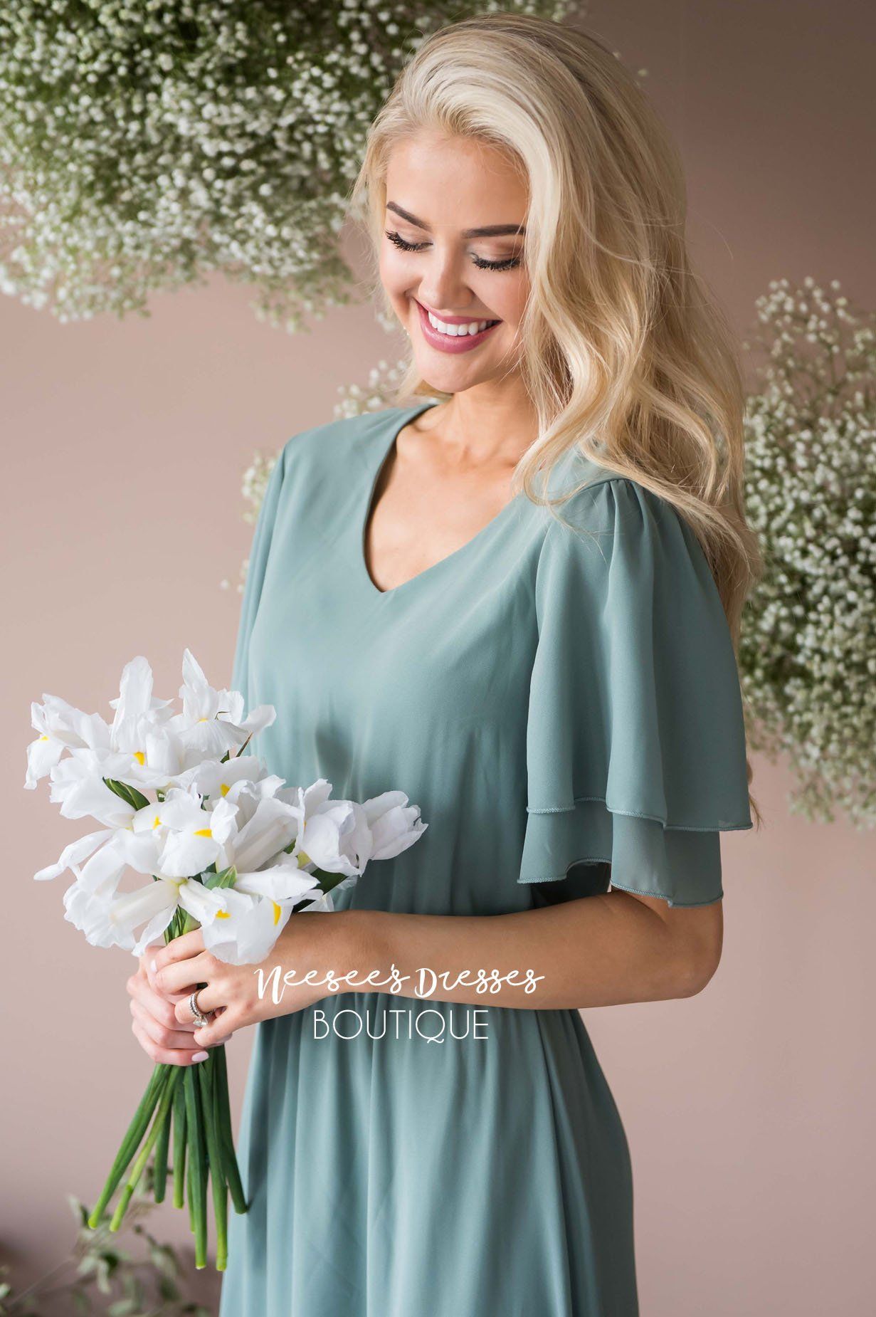 The Chloe Chiffon Maxi Dress Modest Dresses vendor-unknown
