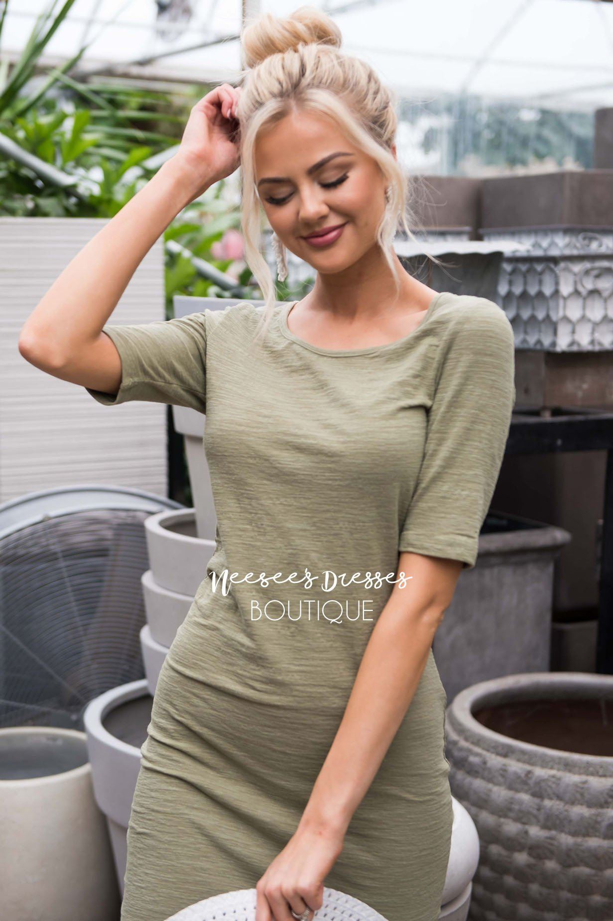 The Brittani Modest Dresses vendor-unknown