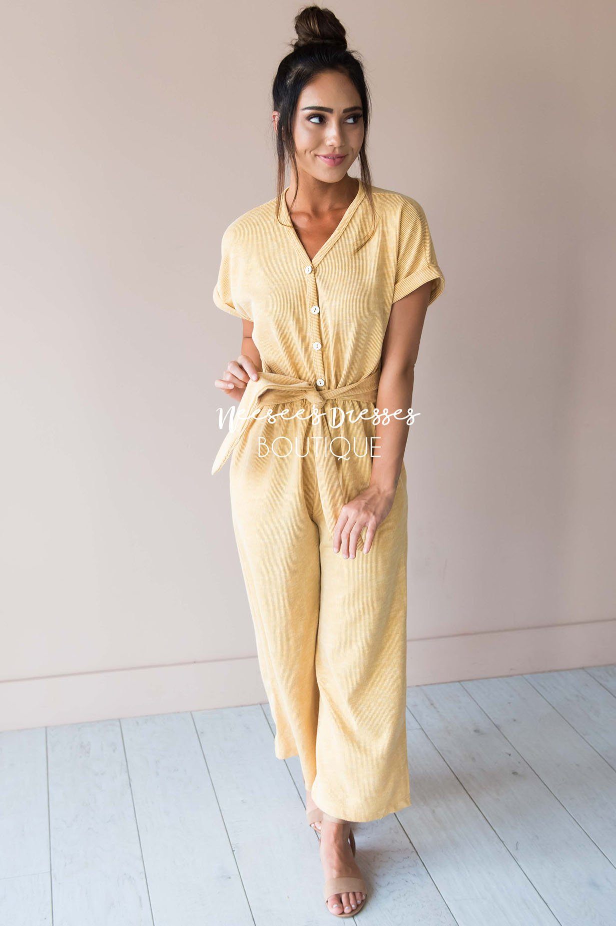 The Sahalie Jumpsuit Modest Dresses vendor-unknown