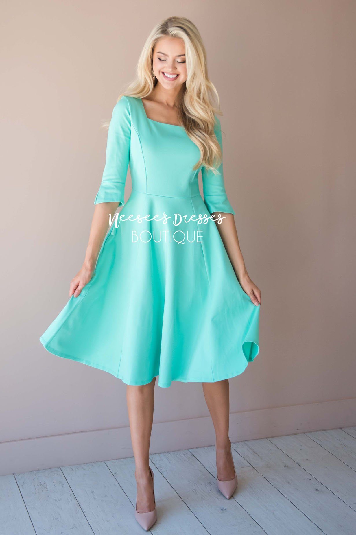 The Annika Modest Dresses vendor-unknown