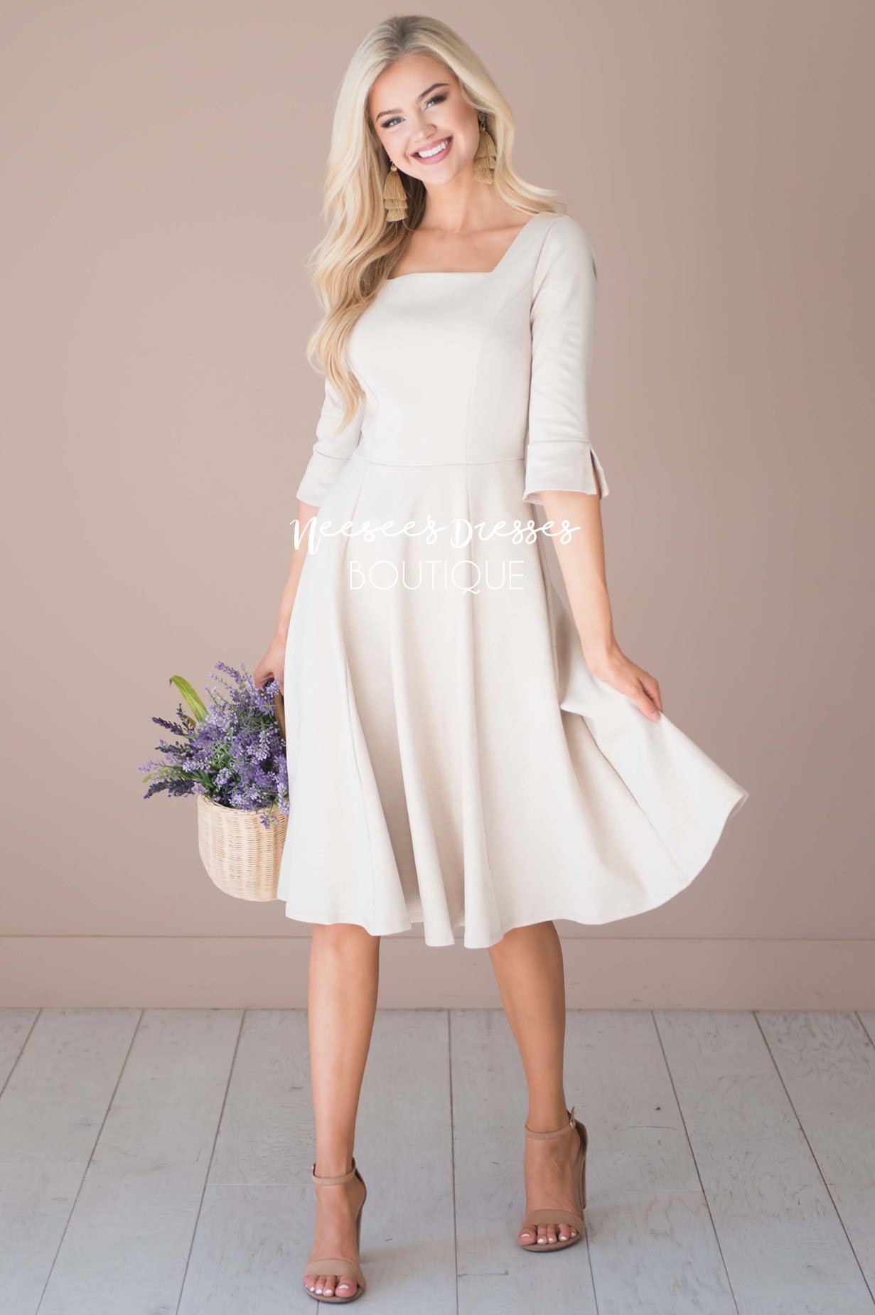 The Annika Modest Dresses vendor-unknown