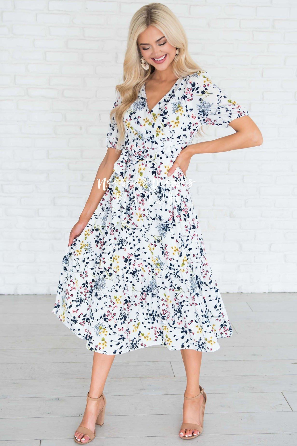 The Mercedes Modest Dresses vendor-unknown