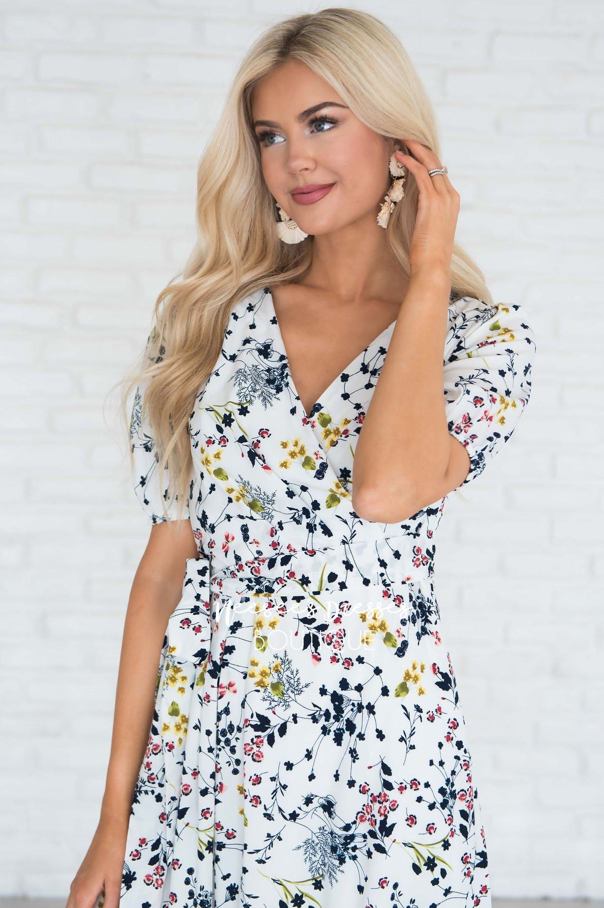 The Mercedes Modest Dresses vendor-unknown