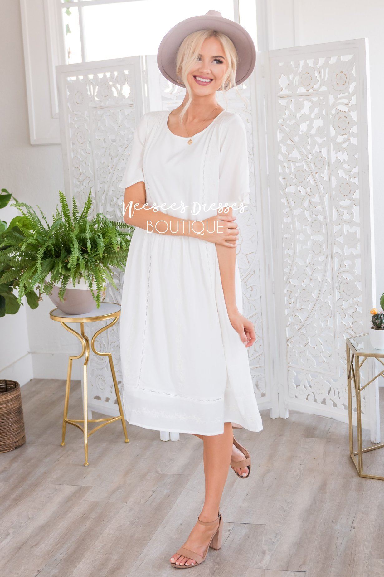 Rosalea Modest Dresses vendor-unknown