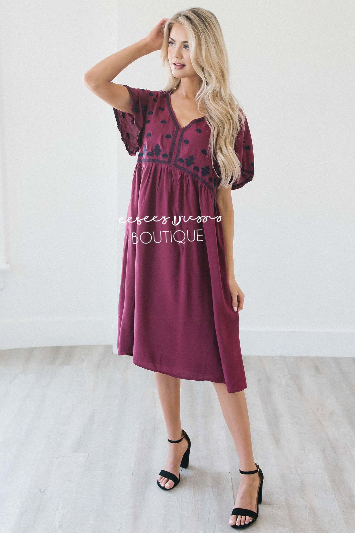 The Deidre Modest Dresses vendor-unknown