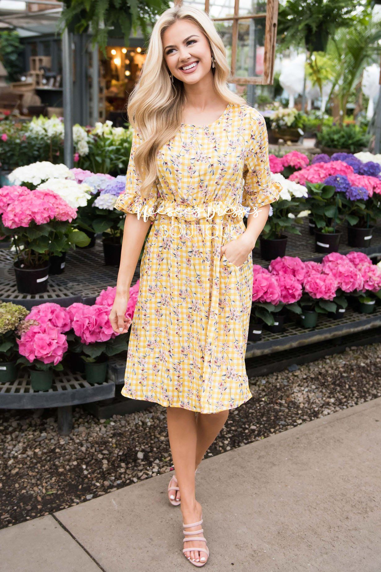 The Penny Modest Dresses vendor-unknown