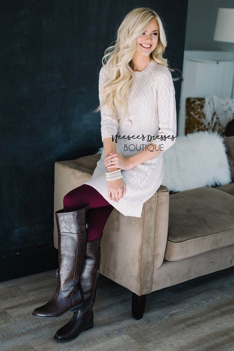 Say it Simply Burgundy Fleece Leggings Accessories & Shoes vendor-unknown