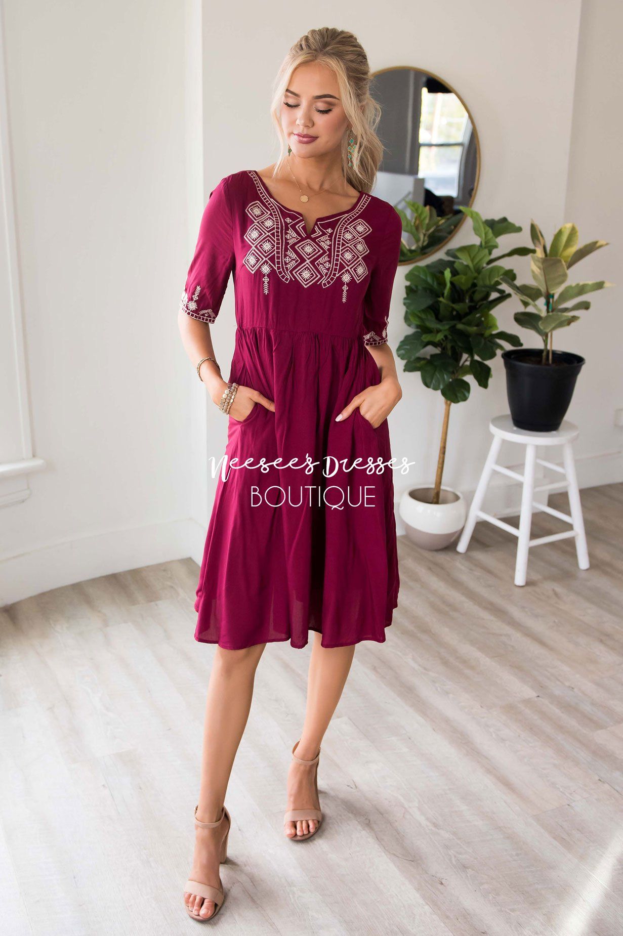 The Abigail Modest Dresses vendor-unknown