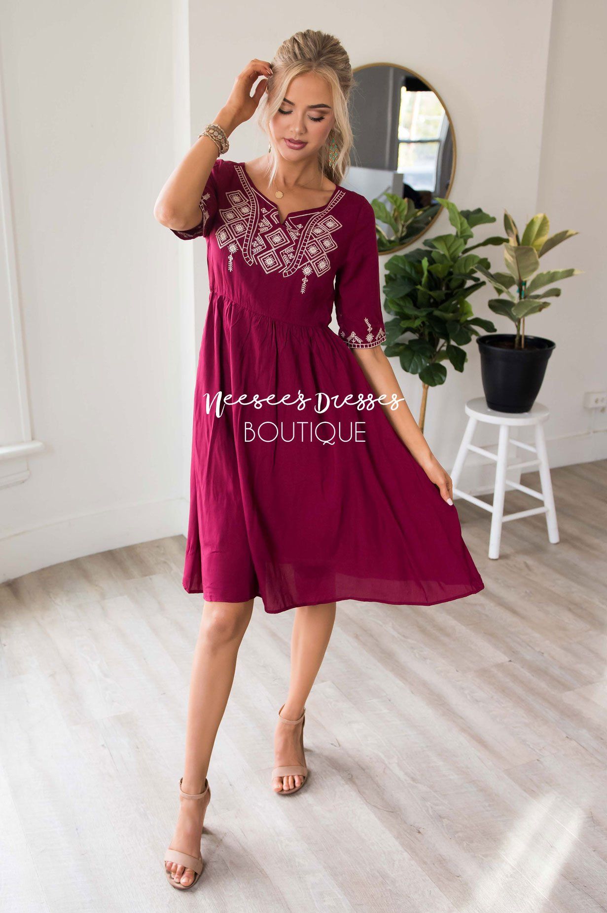 The Abigail Modest Dresses vendor-unknown