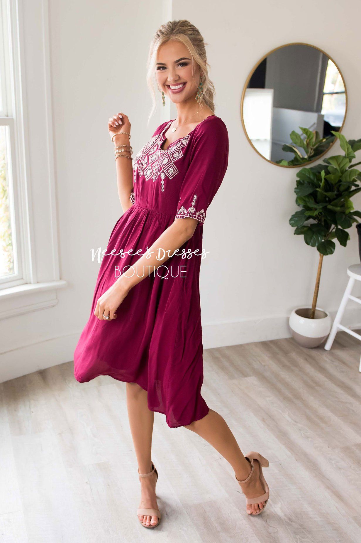 The Abigail Modest Dresses vendor-unknown