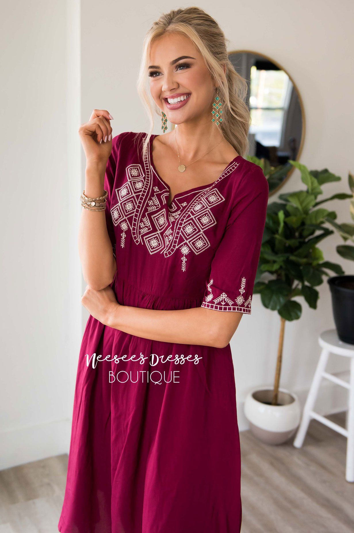 The Abigail Modest Dresses vendor-unknown