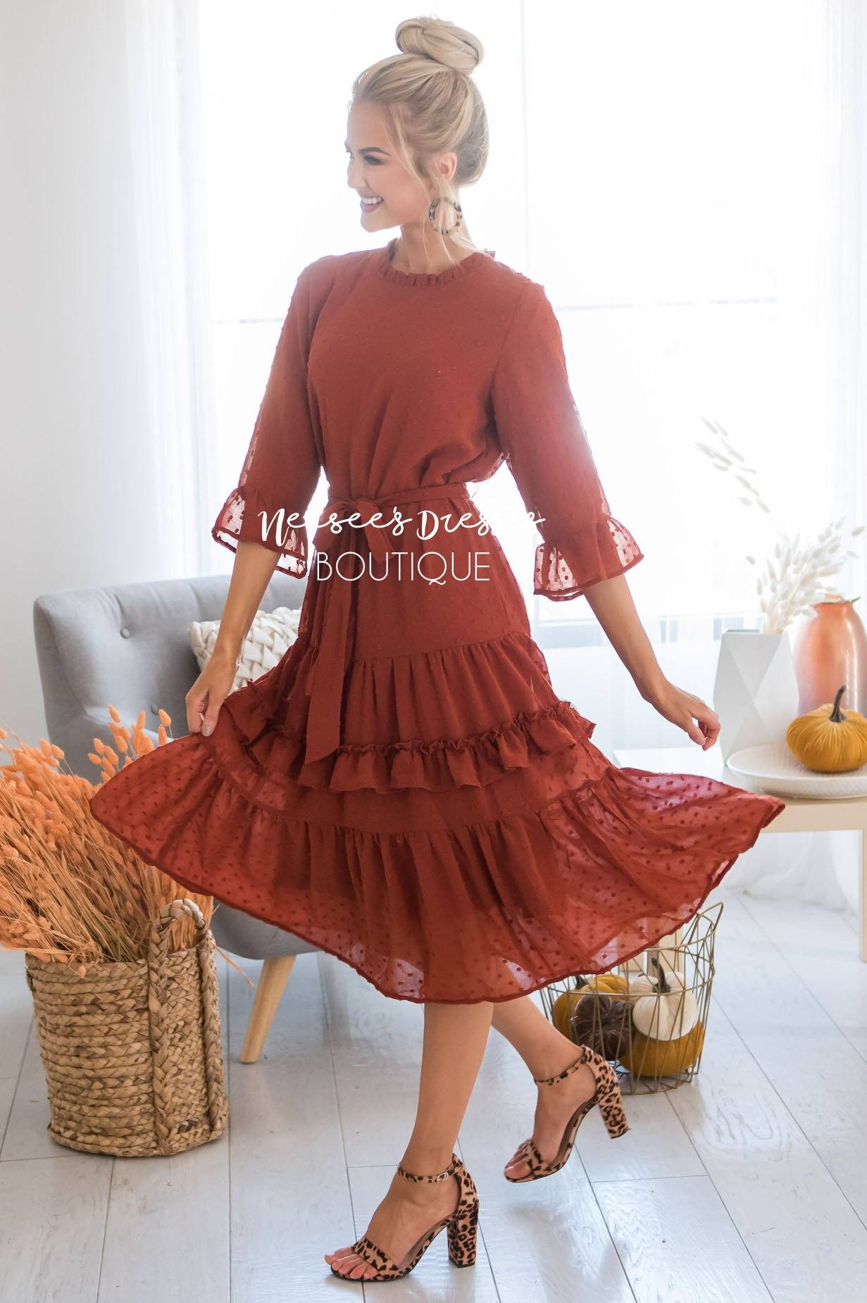 The Afton Modest Dresses vendor-unknown